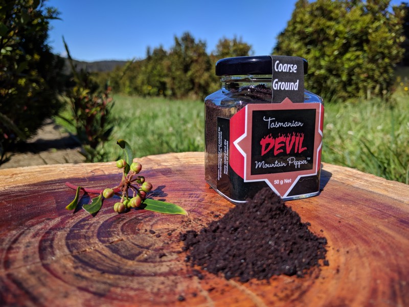 Tasmanian DEVIL® Mountain Pepper (Coarse-Ground)