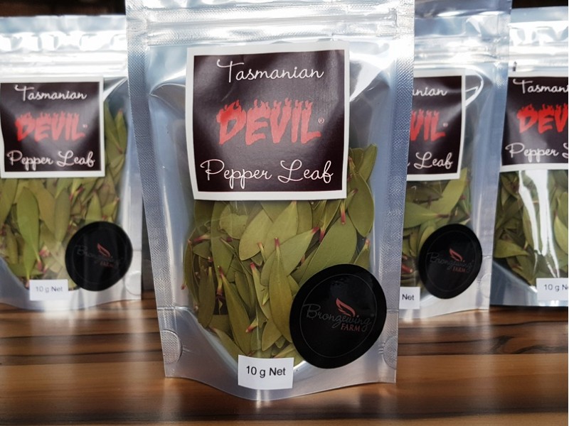 Tasmanian DEVIL® Mountain Pepper Leaf (whole)